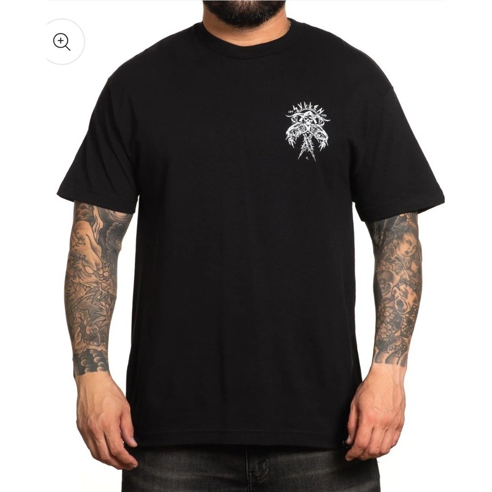 Sullen Mens Tee 3XL Black Nightmare Collection Graphic Art Tattoo Art Gothic